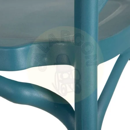 Silla apilable azul en polipropileno apta para exterior certificada EN16139 altura del asiento 46cm 48.50x43x91cm - Ixia - 152658IX - foto-secundaria-4