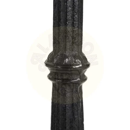 Mesa auxiliar blanca y negra en metal y mármol 70x70x71cm - Ixia - 153034IX - foto-secundaria-2