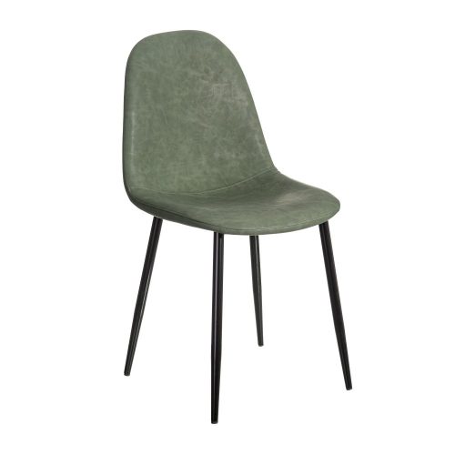 PACK 2 SILLAS METAL / SIMIL PIEL 44 X 44 X 88 CM IXIA