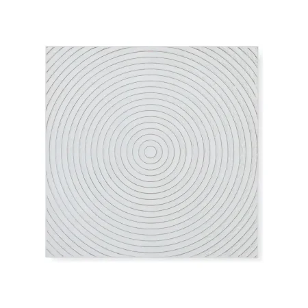Cabecero y panel decorativo Auris en MDF gris claro artesanal 90x3x90cm - Giner y Colomer - 17297GYC - foto-blanco