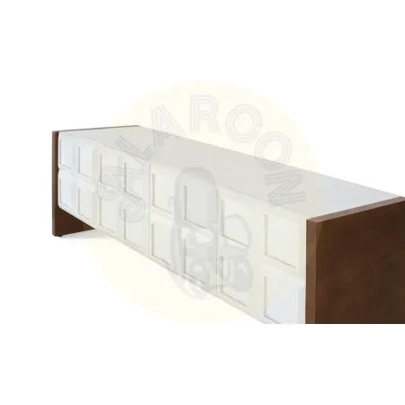 Mueble de TV Viren cuatro puertas madera de mango y nogal cierre suave gestión de cables acabado mate 170x45x56cm - Giner y Colomer - 2401GYC - foto-secundaria-3
