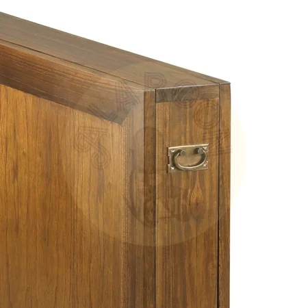 Mesa auxiliar plegable artesanal de mindi con alas abatibles 165x90x78cm - Moycor - 30167MYC - foto-secundaria-4