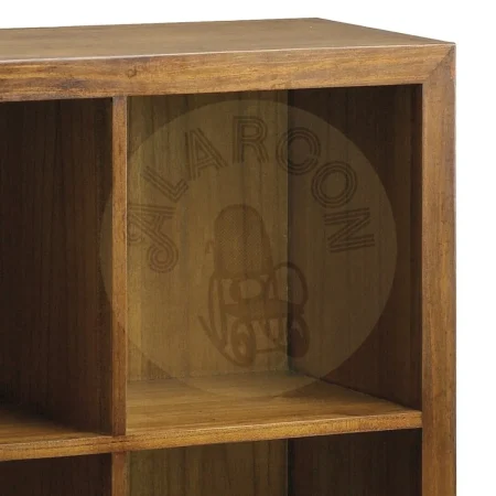 Estante Combi en madera de mindi 4 huecos 90x35x90cm - Moycor - 301902MYC - foto-secundaria-1
