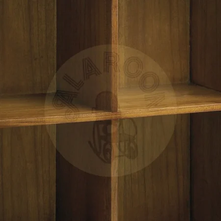 Estante Combi en madera de mindi 4 huecos 90x35x90cm - Moycor - 301902MYC - foto-secundaria-2