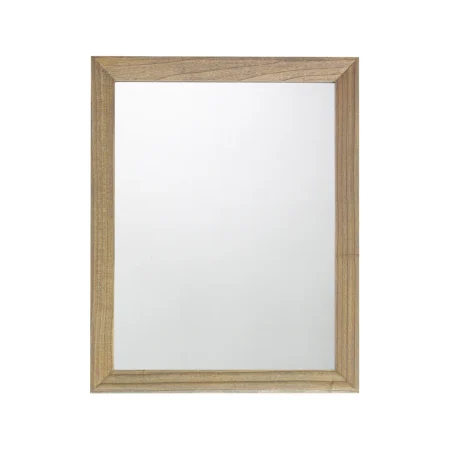 Espejo Merapi en madera de mindi maciza hecho a mano con sistema de anclaje ajustable - Moycor - 302017MYC - foto-blanco