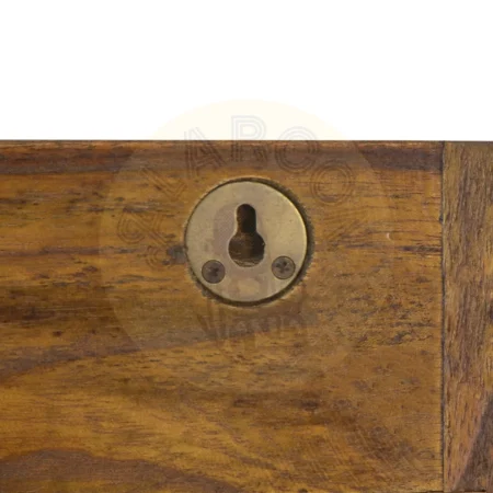 Espejo Star en madera de mindi maciza hecho a mano - Moycor - 30502MYC - foto-secundaria-2