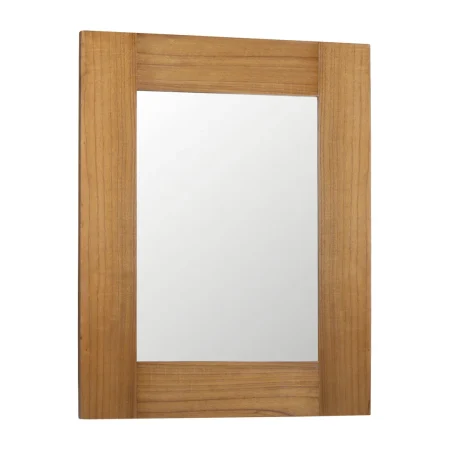 Espejo Madhu marco en madera de mindi maciza hecho a mano - Moycor - 315019MYC - foto-blanco