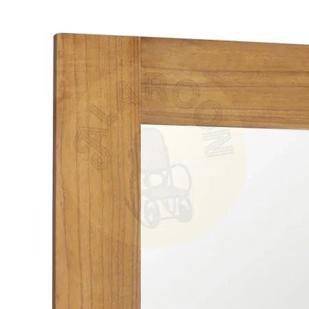 Espejo Madhu marco en madera de mindi maciza hecho a mano - Moycor - 315019MYC - foto-secundaria-1