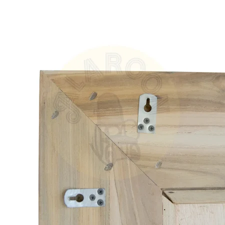 Espejo Napa de teca reciclada madera maciza hecho a mano - Moycor - 591100MYC - foto-secundaria-3