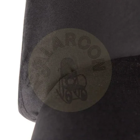 Taburete alto tejido negro estructura metálica asiento 75cm 40.20x48.20x102cm - Ixia - 600651IX - foto-secundaria-5