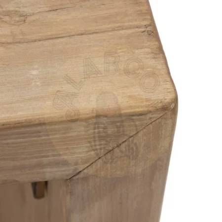 Mesa de comedor natural en madera de pino 200x100x76cm - Ixia - 601234IX - foto-secundaria-1
