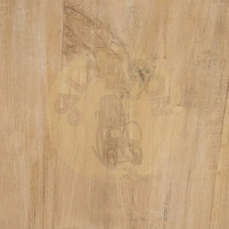 Mesa de comedor natural en madera de pino 200x100x76cm - Ixia - 601234IX - foto-secundaria-2