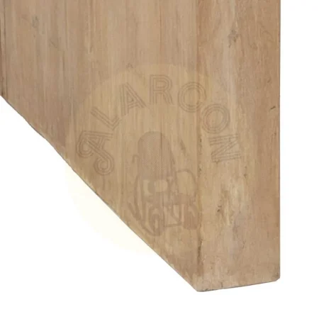 Mesa de comedor natural en madera de pino 200x100x76cm - Ixia - 601234IX - foto-secundaria-6