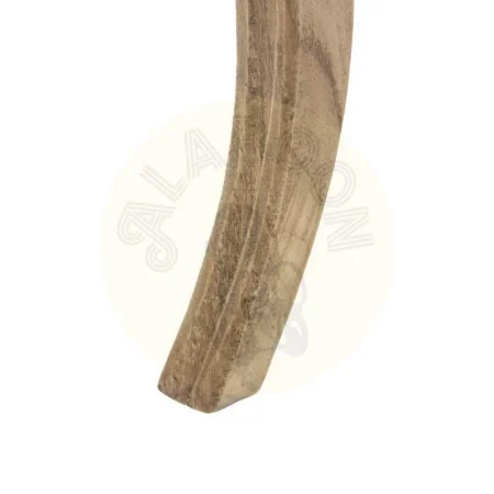 Mesita de dormitorio en madera de mindi natural con cajón 58x43x70cm - Ixia - 601425IX - foto-secundaria-7