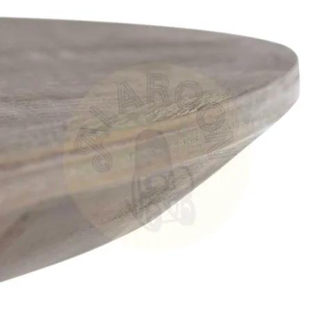 Mesa de centro negra en madera de olmo y hierro 80x80x43.50cm - Ixia - 601594IX - foto-secundaria-1