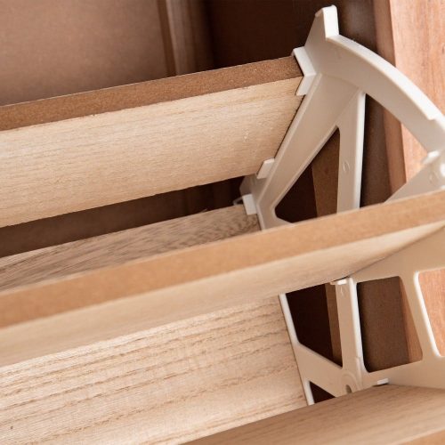 ZAPATERO NATURAL MADERA-RATÁN 80 X 30 X 107 CM IXIA