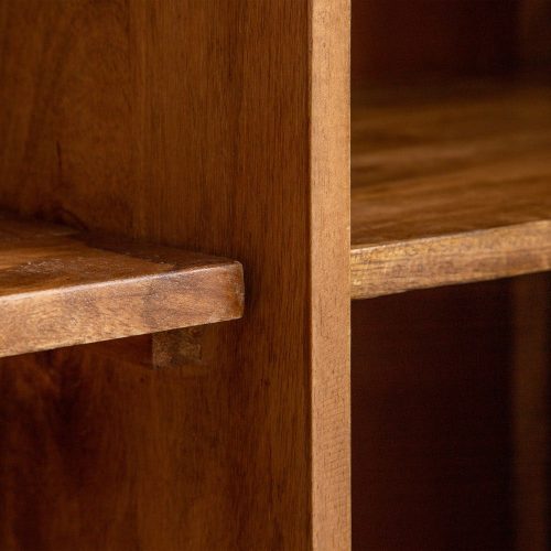 ARMARIO MARRÓN MADERA DE MANGO SALÓN 105 X 43 X 180 CM IXIA