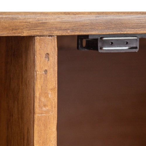 ARMARIO MARRÓN MADERA DE MANGO SALÓN 105 X 43 X 180 CM IXIA