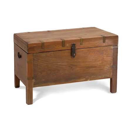 Baúl de madera con patas en varios tamaños - Moycor - 6031701MYC - foto-blanco
