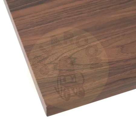 Mesa de comedor marrón y negro en madera DM 40mm y metal 160x90x76cm - Ixia - 603298IX - foto-secundaria-2