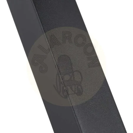 Mesa de comedor marrón y negro en madera DM 40mm y metal 160x90x76cm - Ixia - 603298IX - foto-secundaria-4