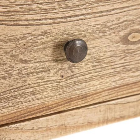 Consola de entrada en madera de mindi acabado natural 100x35x85cm - Ixia - 603817IX - foto-secundaria-3