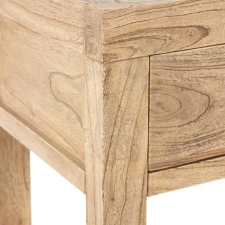 Consola de entrada en madera de mindi acabado natural 100x35x85cm - Ixia - 603817IX - foto-secundaria-6