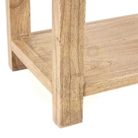 Consola de entrada en madera de mindi acabado natural 100x35x85cm - Ixia - 603817IX - foto-secundaria-7