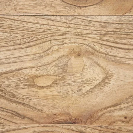 Mesita de dormitorio natural en madera de mindi con cajón 45x35x50cm - Ixia - 603824IX - foto-secundaria-5