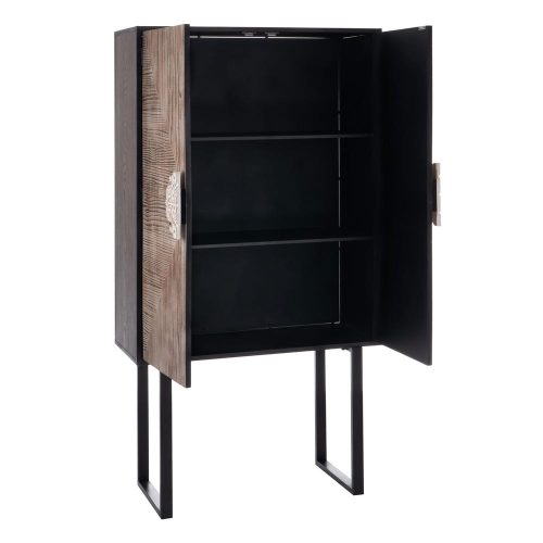 ARMARIO MARRÓN OSCURO 90 X 38 X 175 CM IXIA