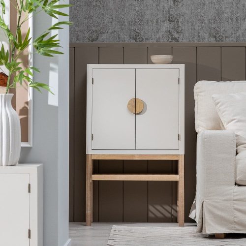 ARMARIO "CABINET" TAUPE 63 X 26 X 104,50 CM IXIA