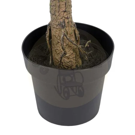 Planta eucalipto artificial verde con macetero negro 80x75x173cm - Ixia - 605470IX - foto-secundaria-3