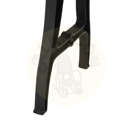 Mesa de comedor acabado natural y negro en madera reciclada y estructura de hierro 220x90x76cm - Ixia - 605559IX - foto-secundaria-5