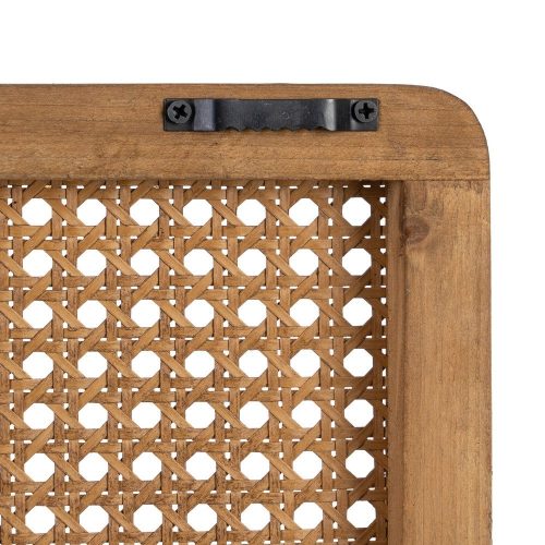 CABECERO NATURAL RATÁN/MADERA 160 X 60 CM IXIA