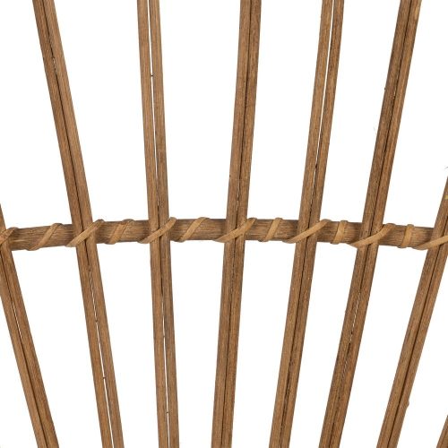 CABECERO NATURAL FIBRA NATURAL / MADERA 160 X 60 CM IXIA