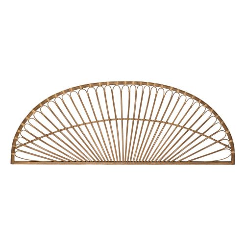 CABECERO NATURAL FIBRA NATURAL / MADERA 160 X 60 CM IXIA