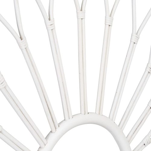 CABECERO BLANCO RATÁN DORMITORIO 100 X 3 X 125 CM IXIA