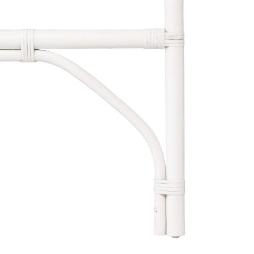 CABECERO BLANCO RATÁN DORMITORIO 100 X 3 X 125 CM IXIA