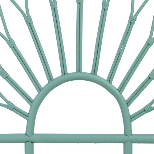 CABECERO VERDE RATÁN DORMITORIO 100 X 3 X 125 CM IXIA