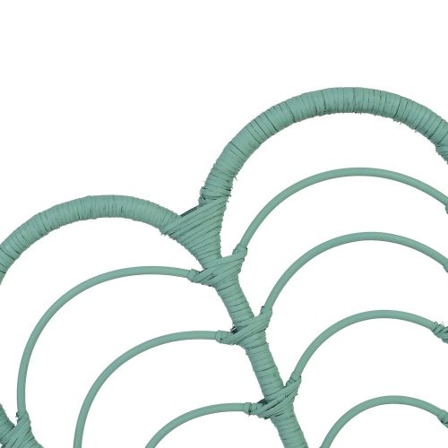CABECERO VERDE RATÁN DORMITORIO 160 X 3 X 80 CM IXIA