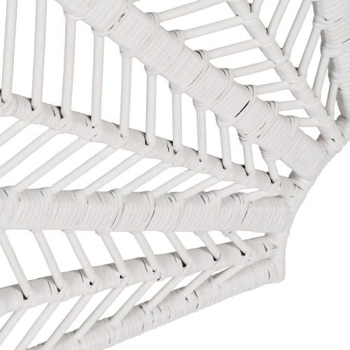 CABECERO BLANCO RATÁN DORMITORIO 160 X 3 X 87 CM IXIA