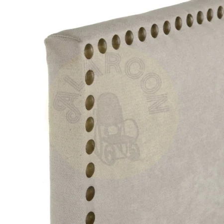 Cabecero tapizado beige grisáceo tejido y madera 160x4x80cm - Ixia - 606704IX - foto-secundaria-1