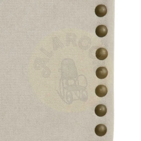Cabecero tapizado beige grisáceo tejido y madera 160x4x80cm - Ixia - 606704IX - foto-secundaria-4