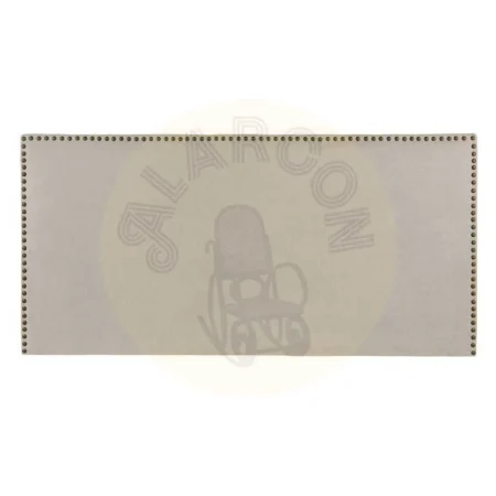 Cabecero tapizado beige grisáceo tejido y madera 160x4x80cm - Ixia - 606704IX - foto-secundaria-5