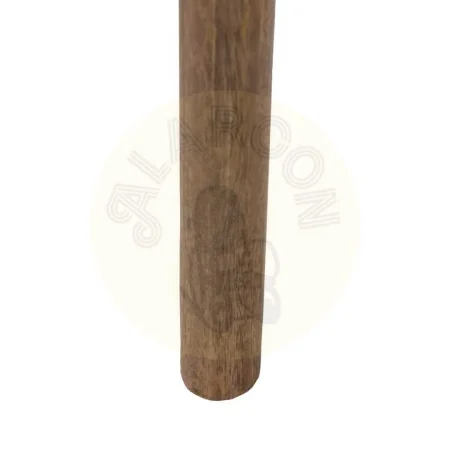 Juego de 2 mesas auxiliares en madera de mango acabado natural 58x56x56cm - Ixia - 608171IX - foto-secundaria-7