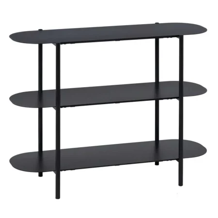 Estantería de acero negra colección Square 90x28x70.30cm - Ixia - 608266IX - foto-blanco