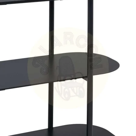 Estantería de acero negra colección Square 90x28x70.30cm - Ixia - 608266IX - foto-secundaria-2