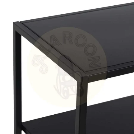 Estantería negra de acero colección Square 80x30x81cm - Ixia - 608268IX - foto-secundaria-1