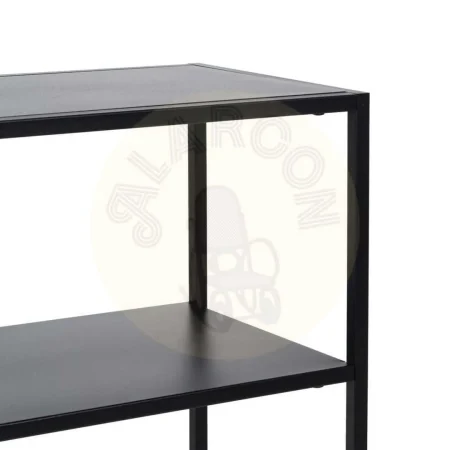 Estantería negra de acero colección Square 80x30x81cm - Ixia - 608268IX - foto-secundaria-2