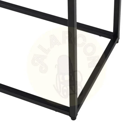 Estantería negra de acero colección Square 80x30x81cm - Ixia - 608268IX - foto-secundaria-4